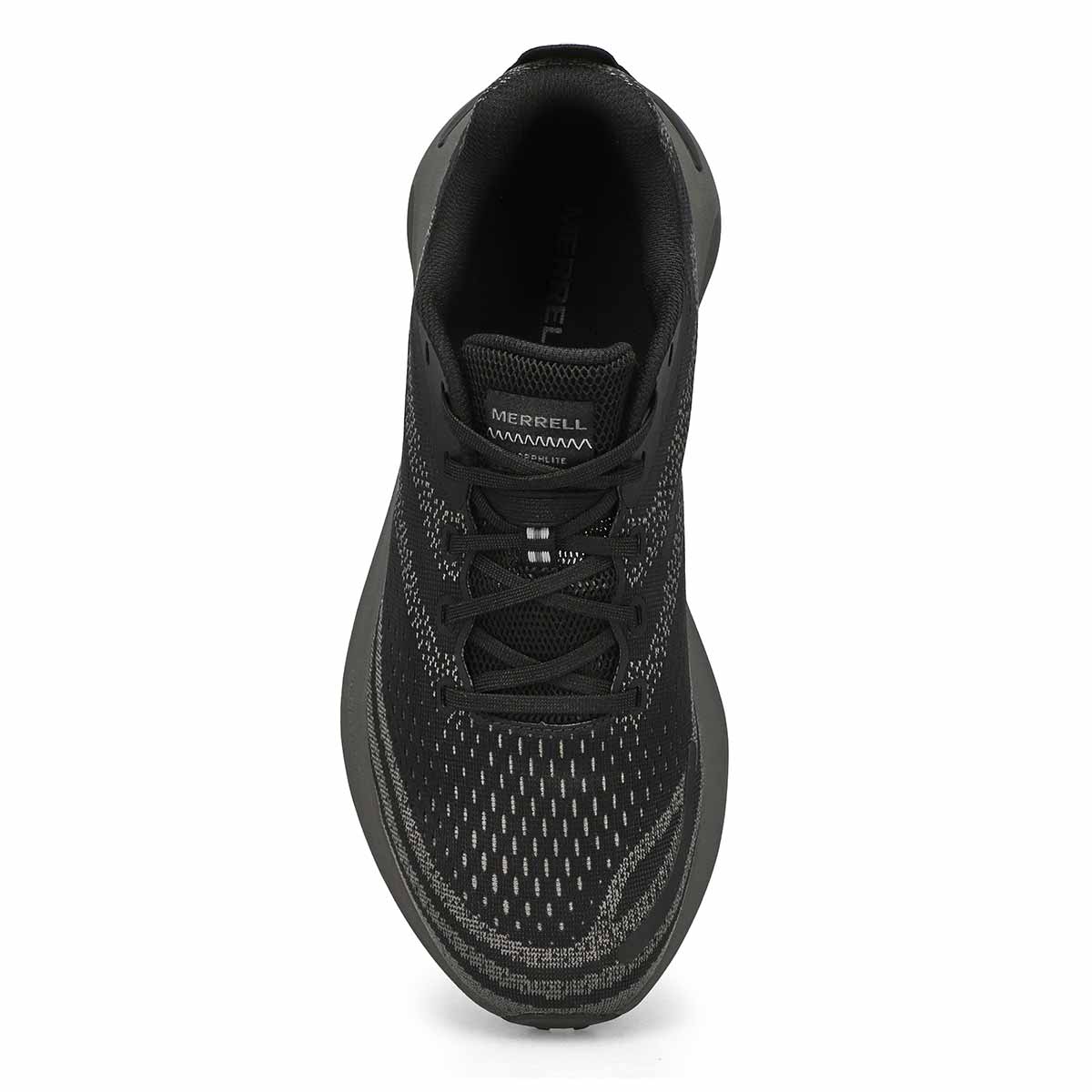 Men's Morphlite Lace Up Wide Sneaker - Black/Asphalt