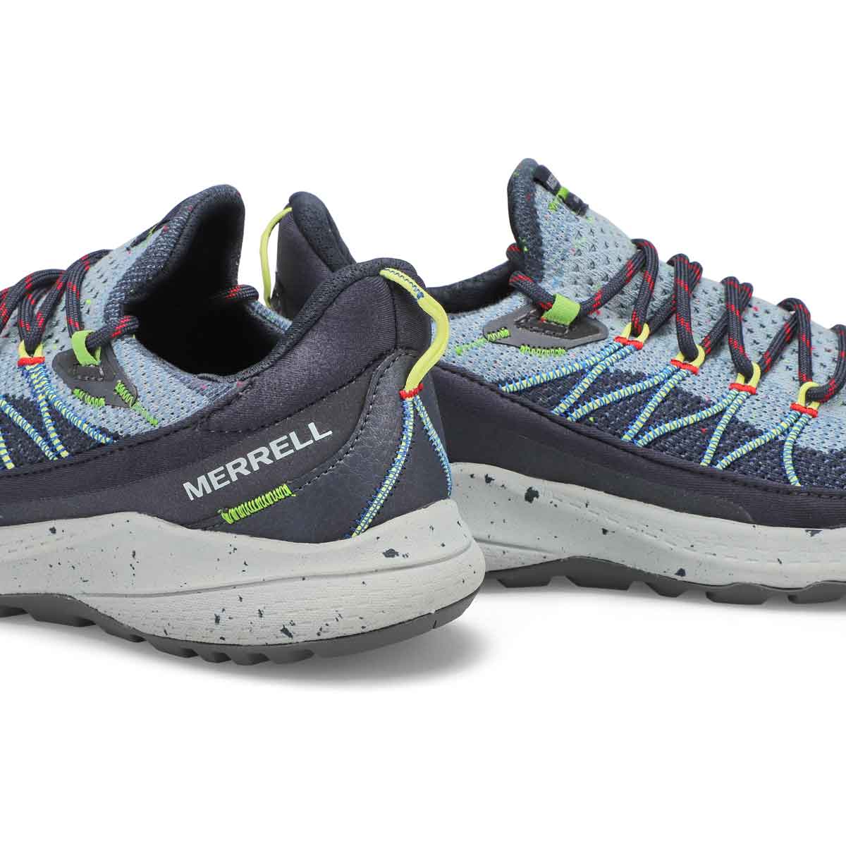 Merrell Bravada Mid J002506 Gray White Hiking Shoes Boots Women's