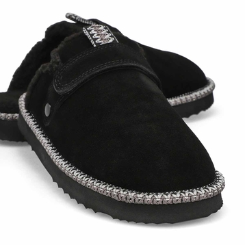 Women's Jessica Open Back Slipper - Black