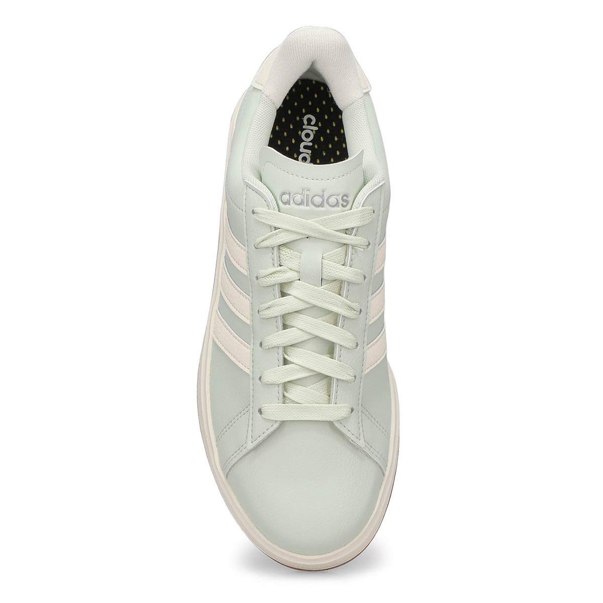 Women's Grand Court 2.0 Sneaker - Green/Off White/Silver Metallic