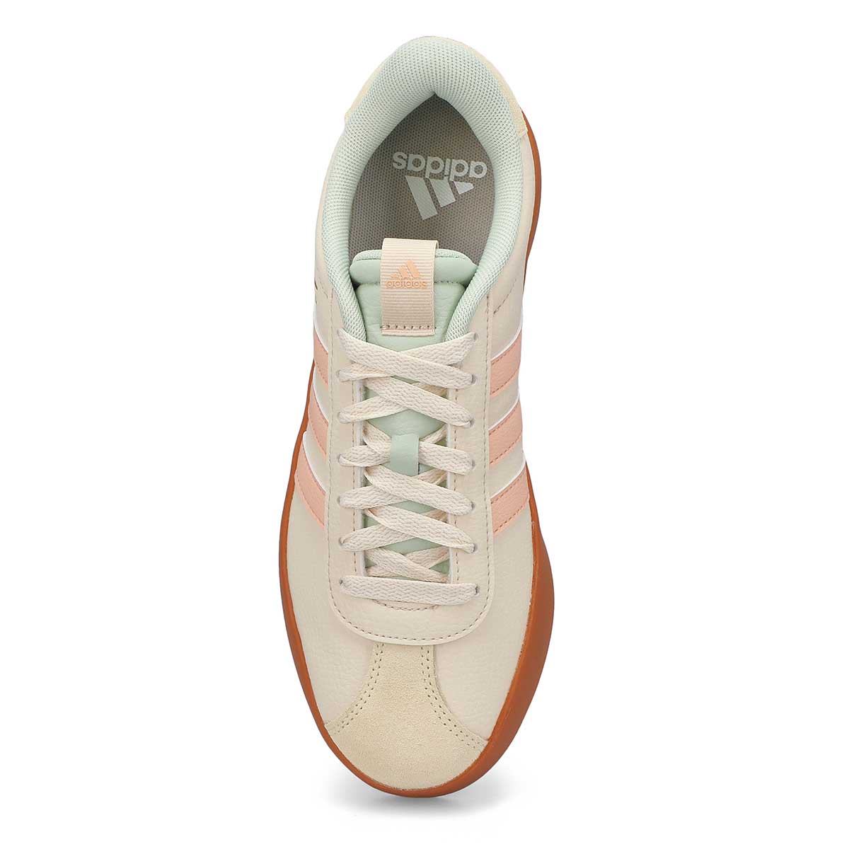 Women's VL Court 3.0 Sneaker - White/Coral/Green