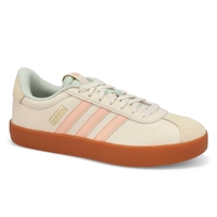 Women's VL Court 3.0 Sneaker - White/Coral/Green