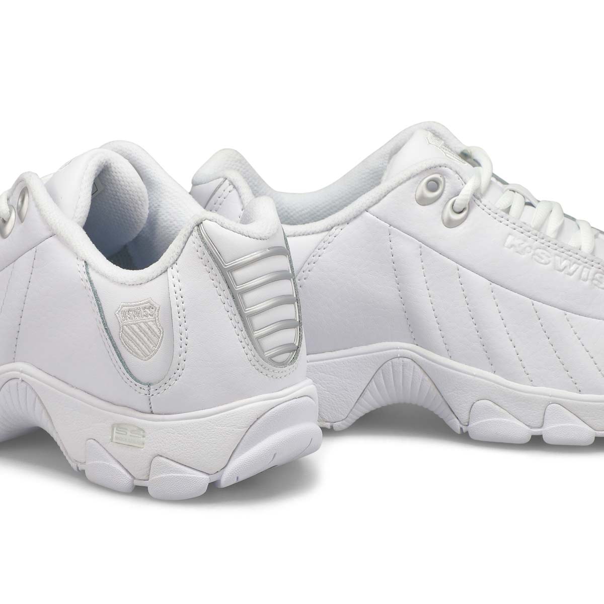 Women's ST329 Sneaker - White /Silver