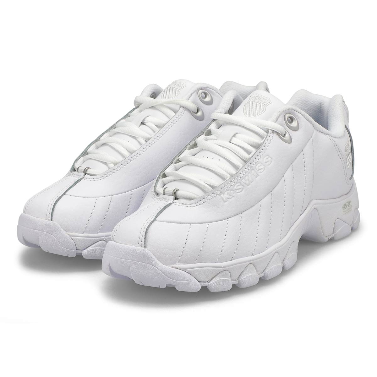 Women's ST329 Sneaker - White /Silver