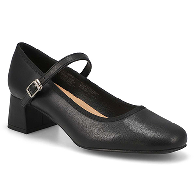 Lds Kate Maryjane Smooth Leather Dress Shoe - Black