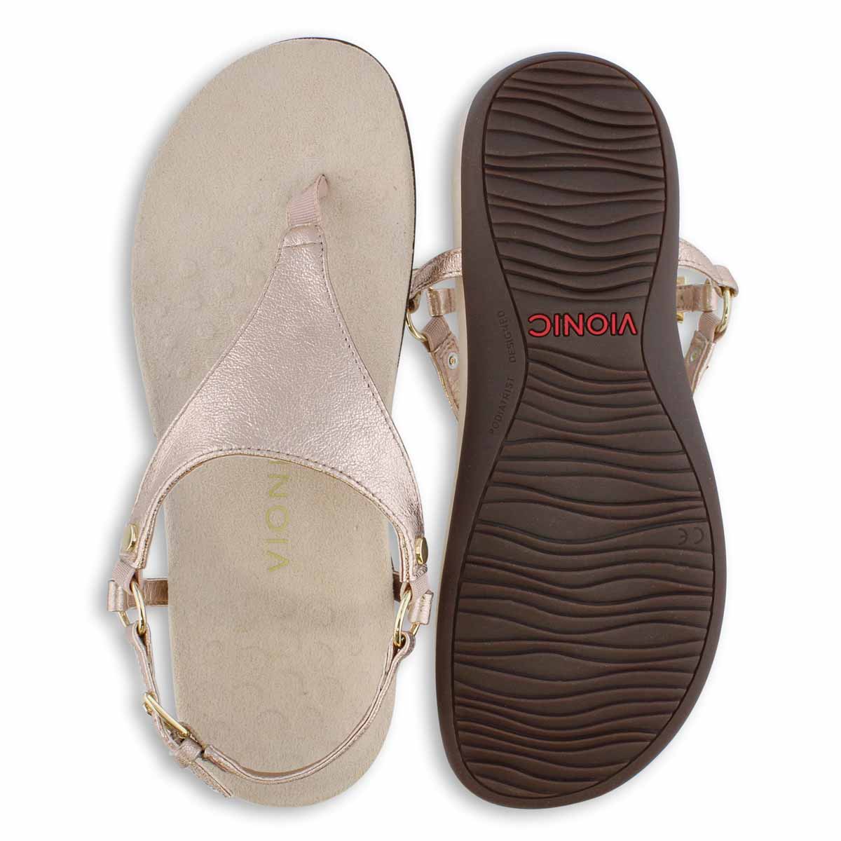 Women's Kirra Thong Sandal - Rose Gold