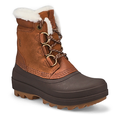 Lds Lauren Lo Waterproof Winter Boot - Brown