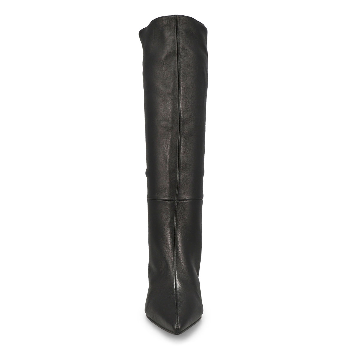 Women's Lavan Leather Knee High Dress Boot - Black