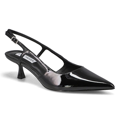 Lds Legaci Slingback Dress Heel - Black Patent