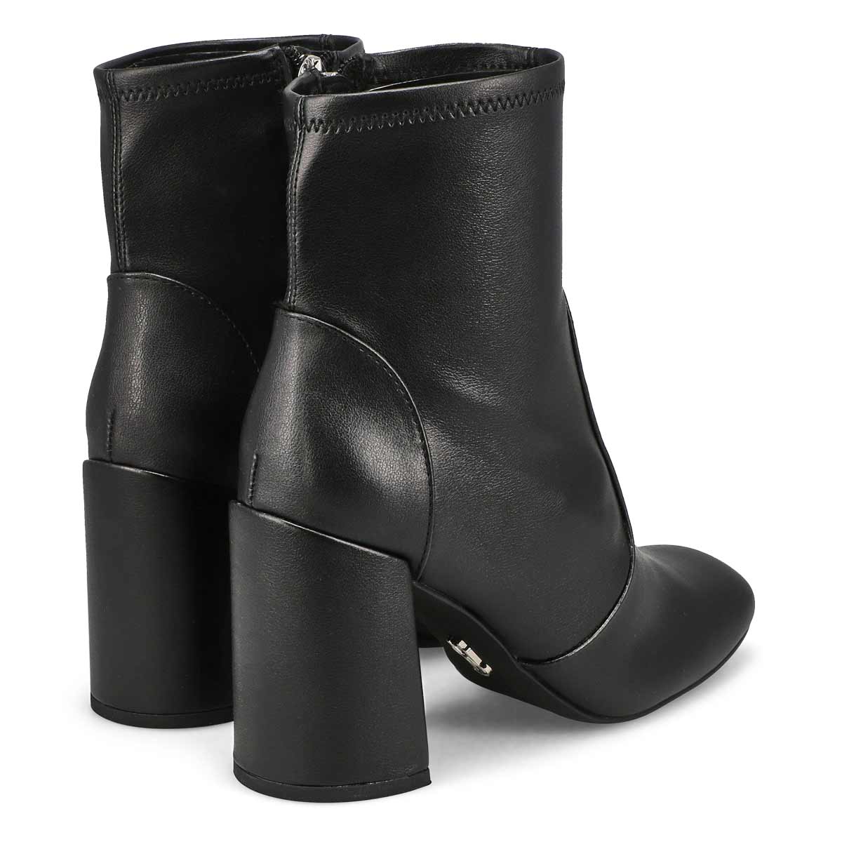 Woemn's Locole Heeled Ankle Boot - Black