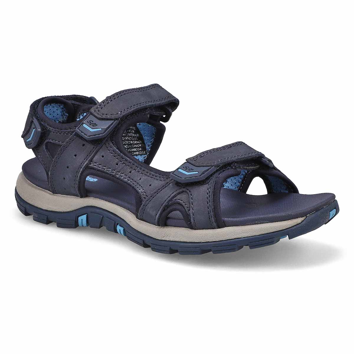 SoftMoc Womens' Lucinda 2 Sport Sandal - Navy | SoftMoc.com