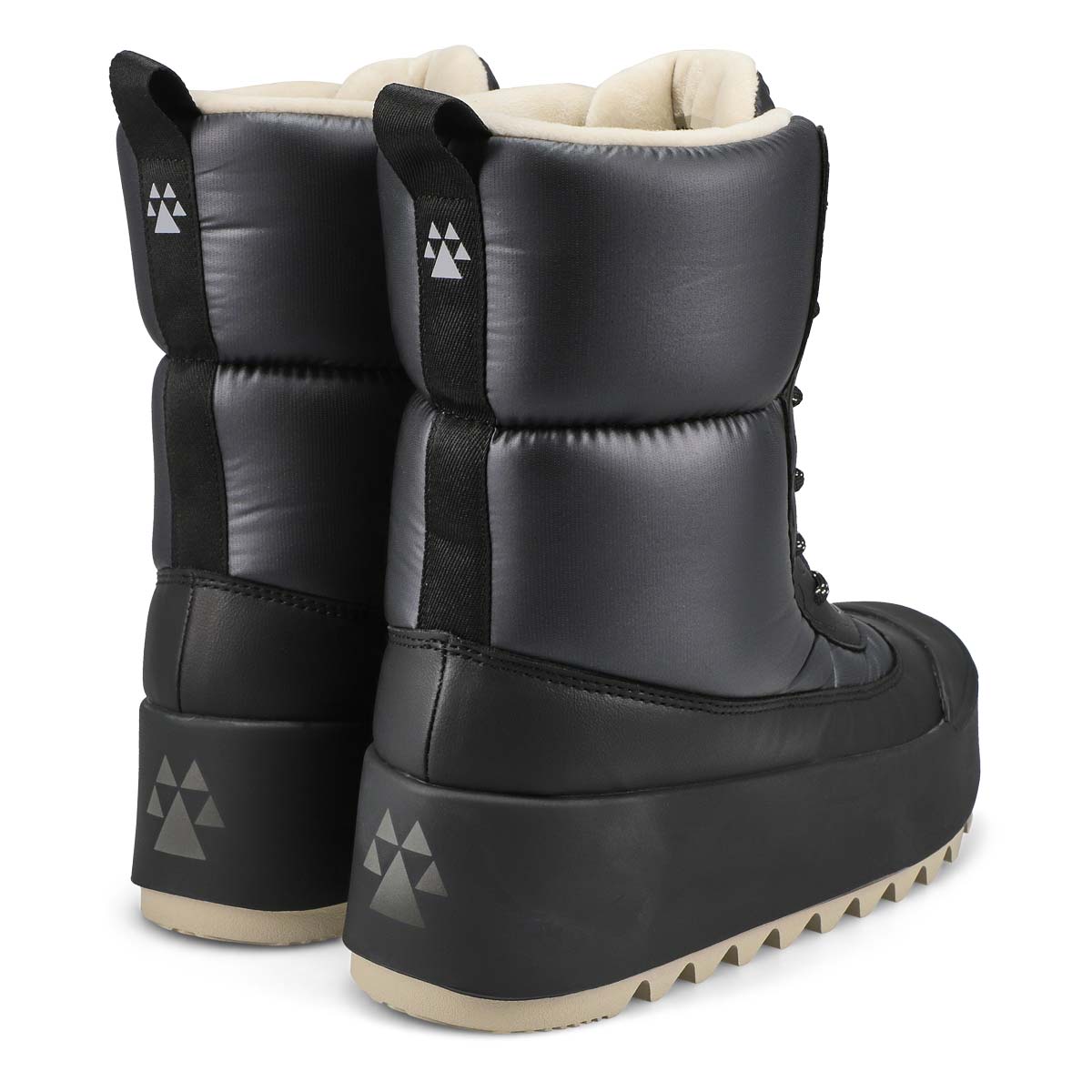 Women's Meridian Waterproof Platform Winter Boot - Black