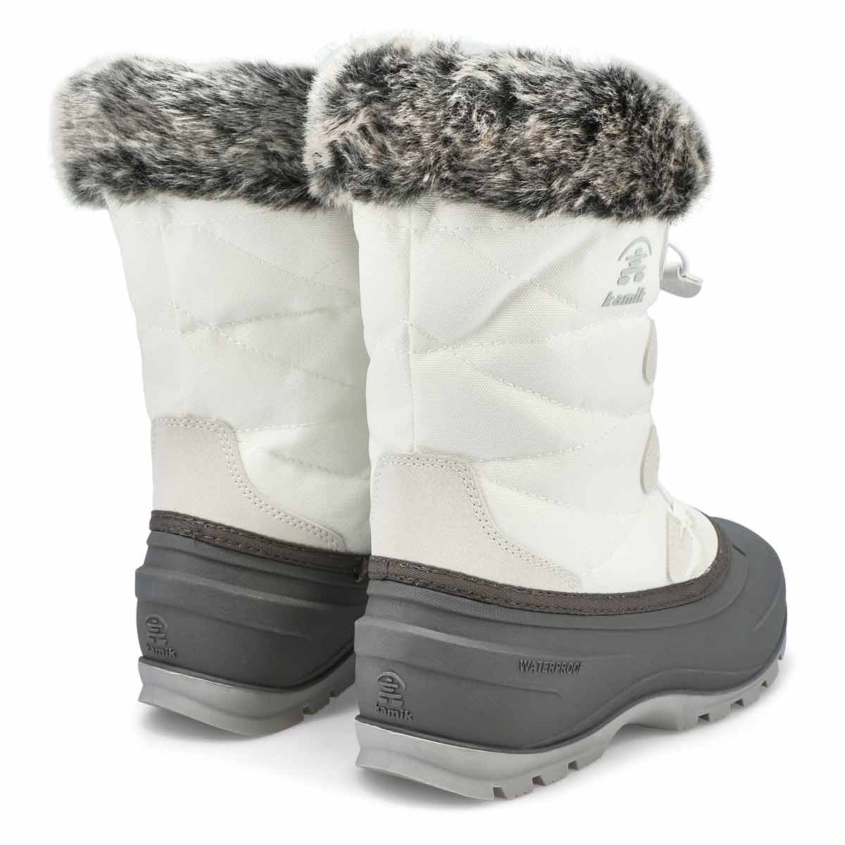 Botte d'hiver imperméable MOMENTUM 3, blanc, femmes