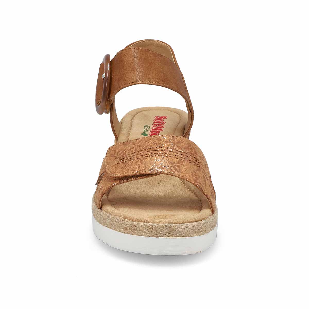 Women's  Nadine 93 Vegan Wedge Sandal - Tan/Multi