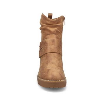 Women's  Nikki Block Heel Casual Boot - Fawn