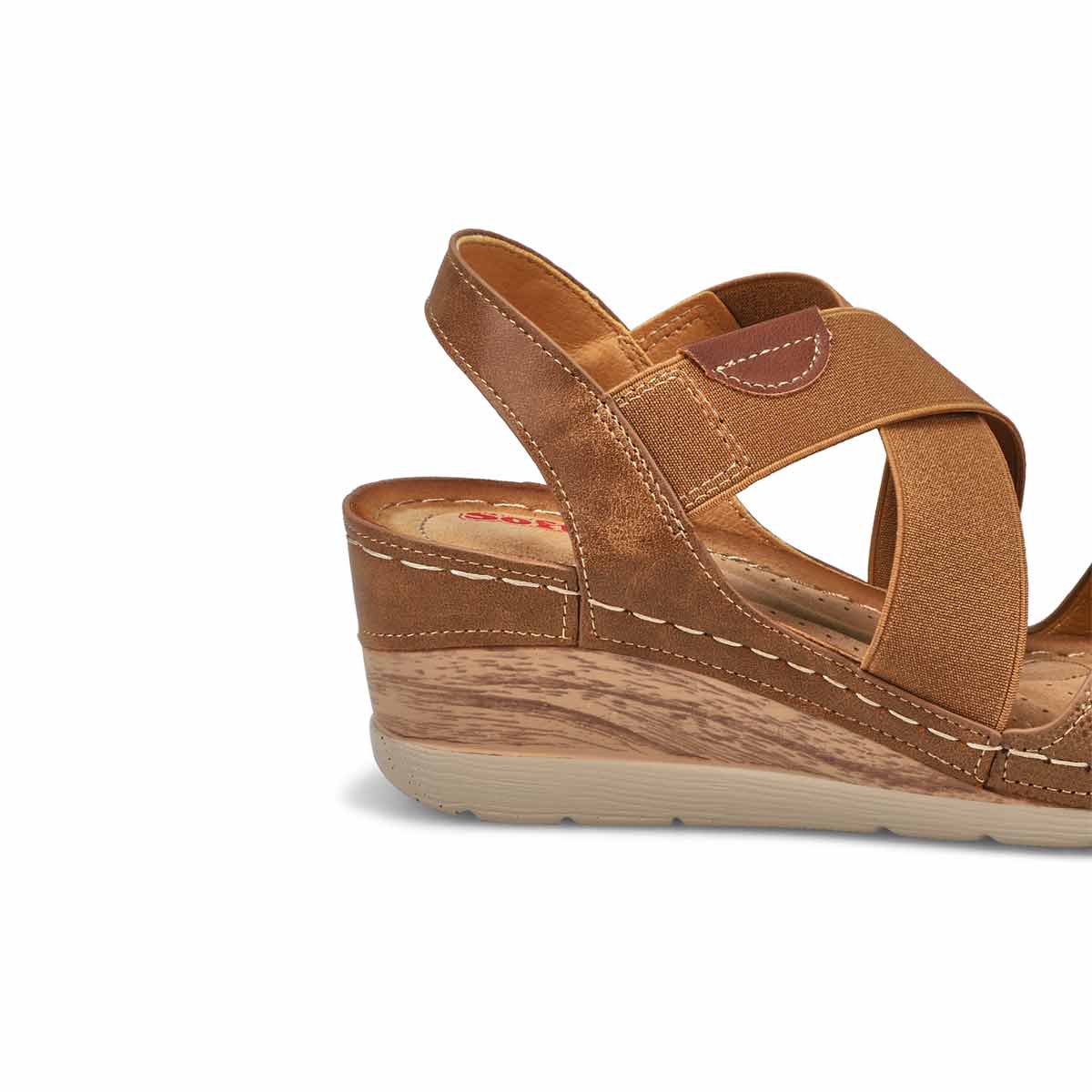 Women's Nina 91 Vegan Wedge Sandal - Brown