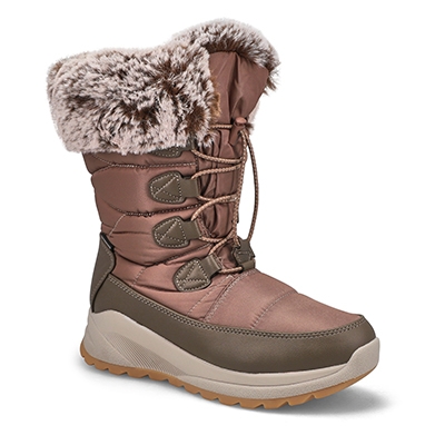 Lds Niobe Waterproof Winter Boot - Almond