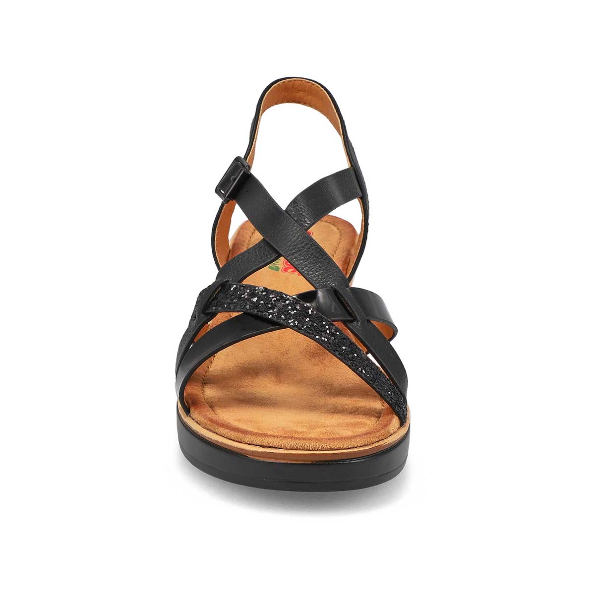 Women's  Nora 93 Vegan Wedge Sandal - Black Multi