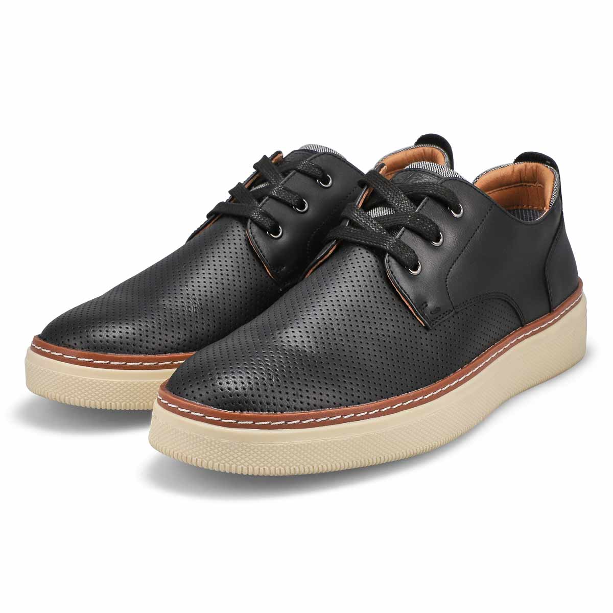 Men's P-Ottowa Lace Up Casual Sneaker - Black