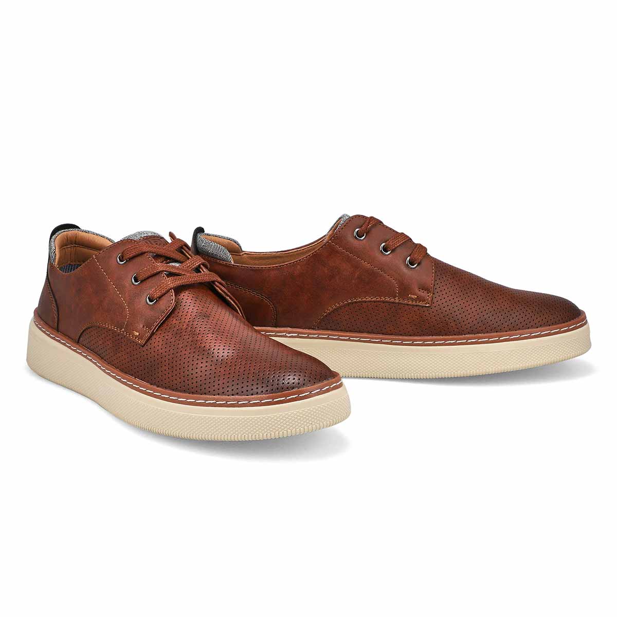 Men' s P-Ottowa Lace Up Casual Sneaker - Cognac