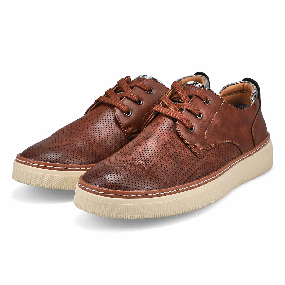 Men' s P-Ottowa Lace Up Casual Sneaker - Cognac