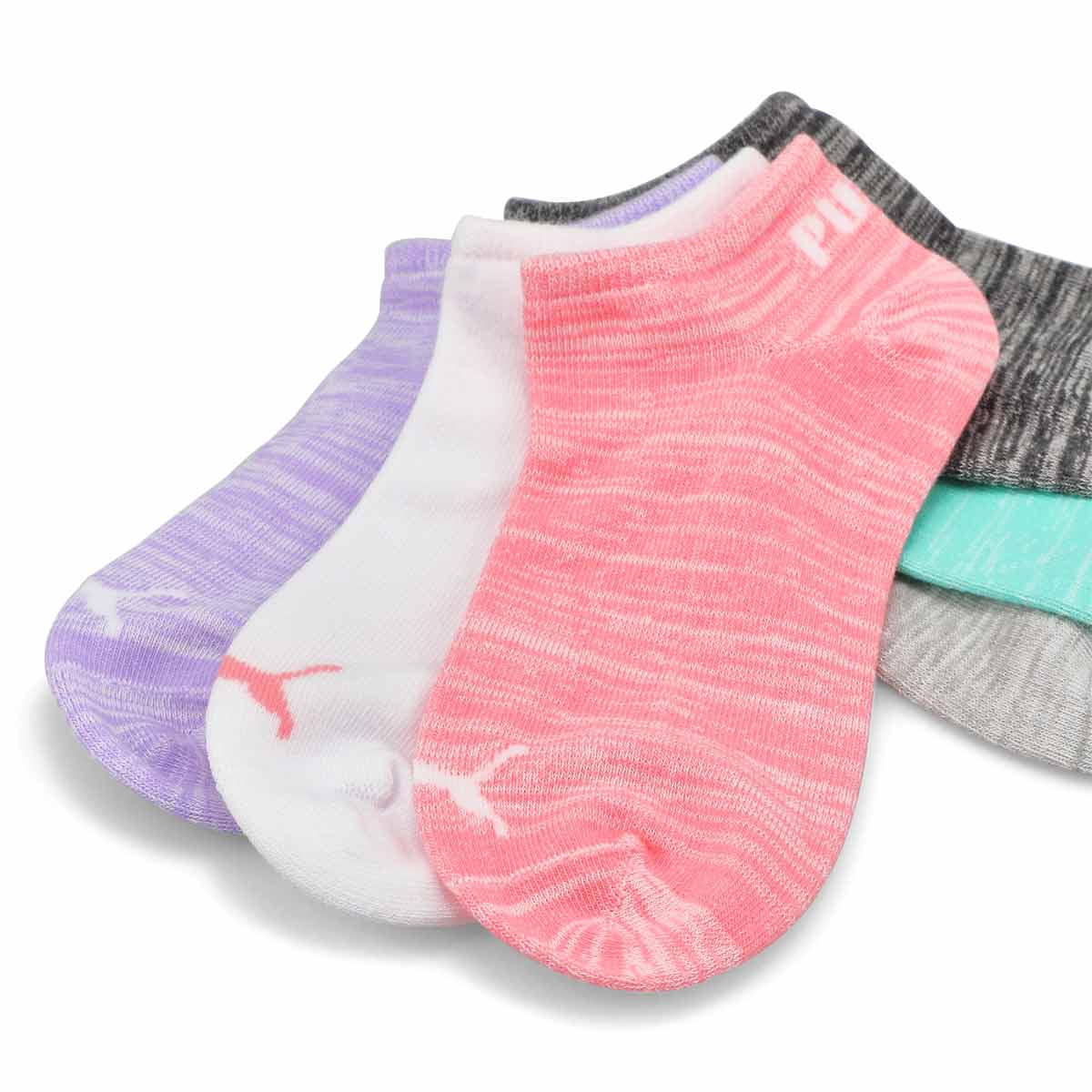 Women's Basic No Show Sock 6 Pack - Multi