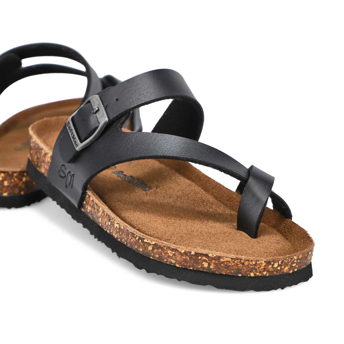 SoftMoc Girl's Phoenix Sandal - Black | SoftMoc.com