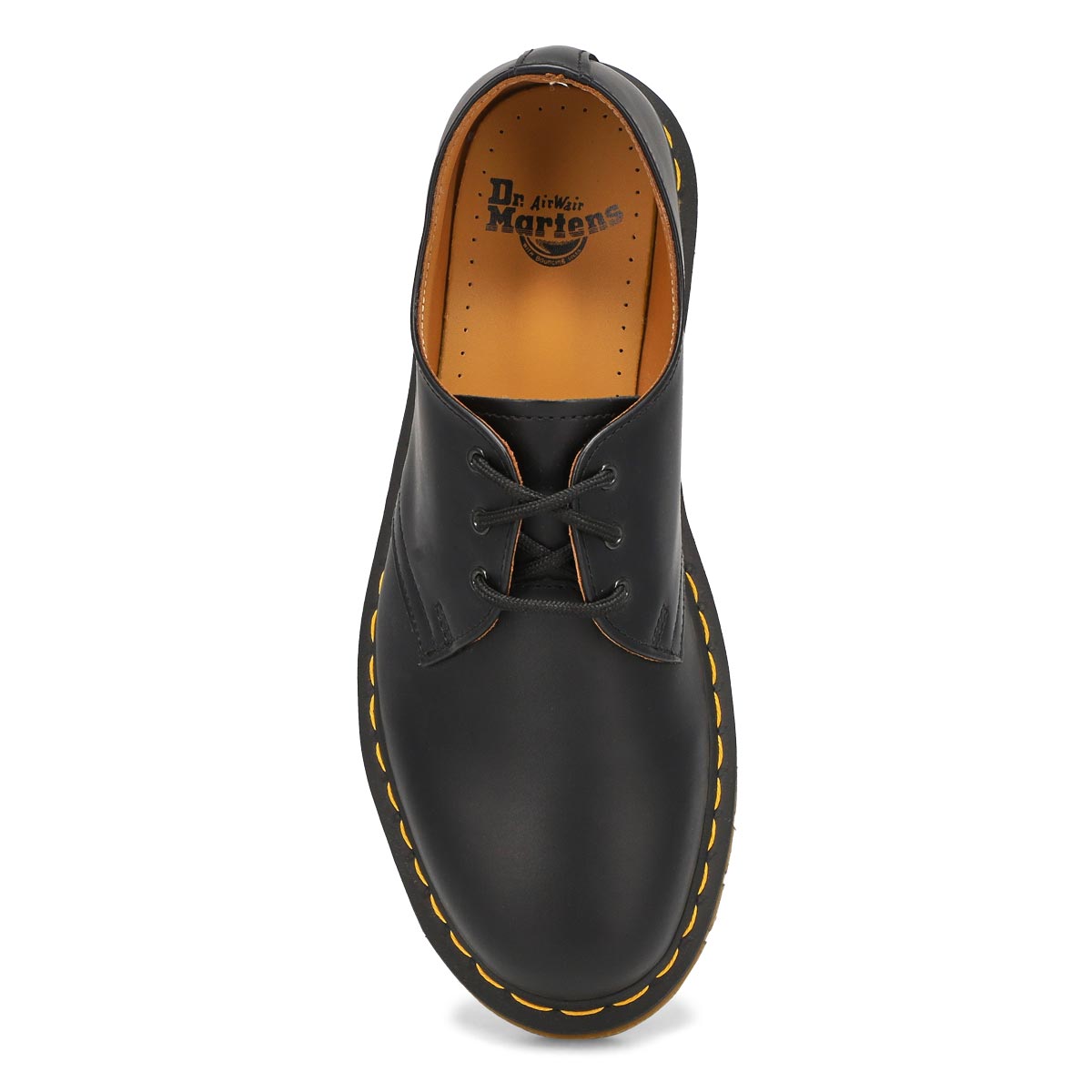 1461 Slip Resistant Leather Oxford Shoes in Black