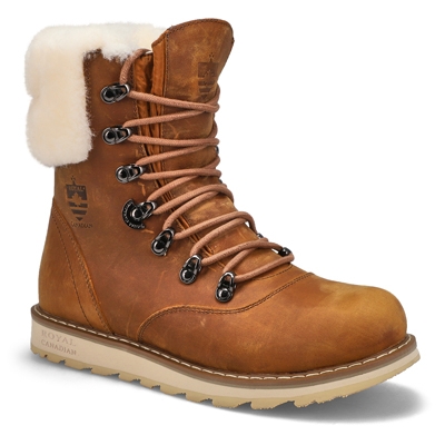 Lds Cambridge Waterproof Winter Boot - Wheat