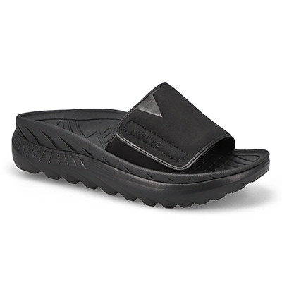 Lds Rejuvenate Platform Slide Sandal - Black
