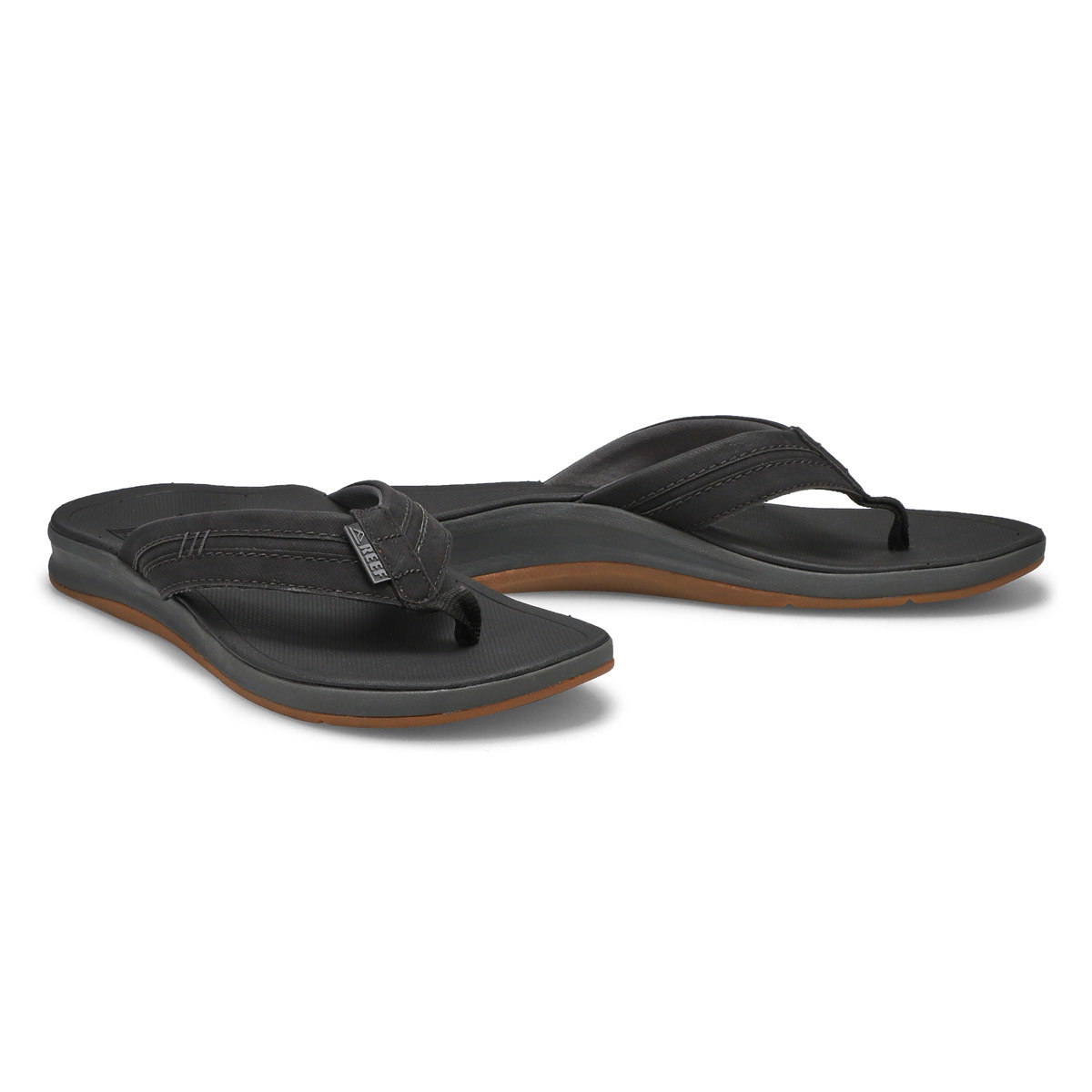 Men's Ortho-Bounce Coast Thong Sandal - Black