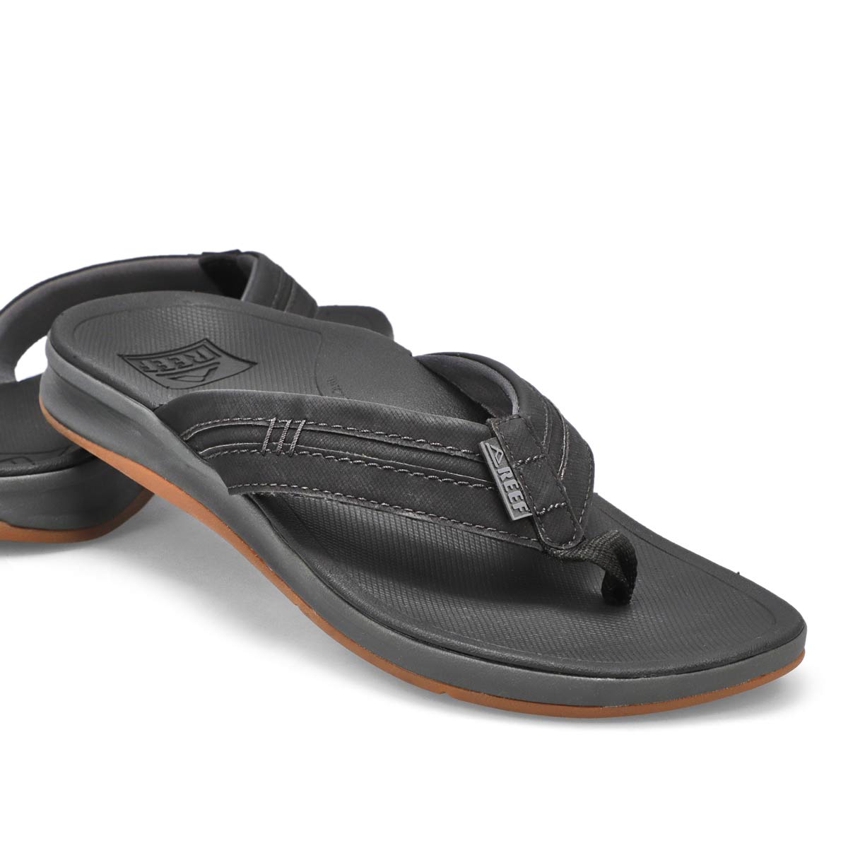 Men's Ortho-Bounce Coast Thong Sandal - Black