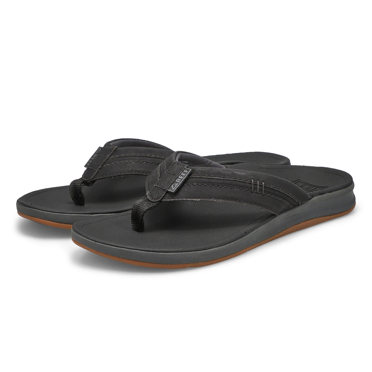 Men's Ortho-Bounce Coast Thong Sandal - Black