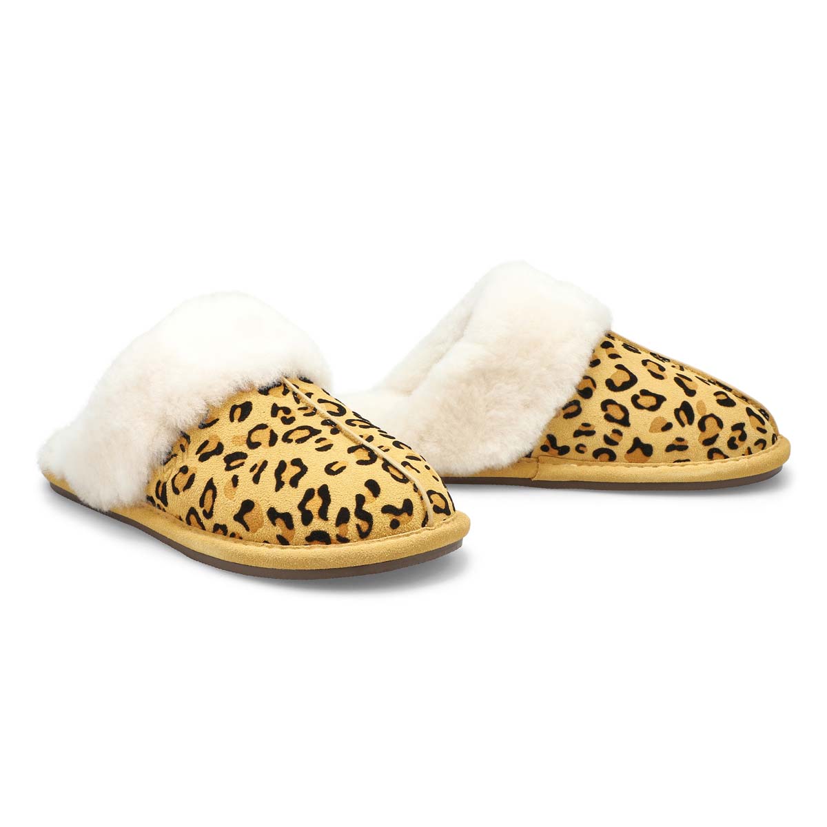 Women's Rihana 2  Open Back Slipper - Leopard