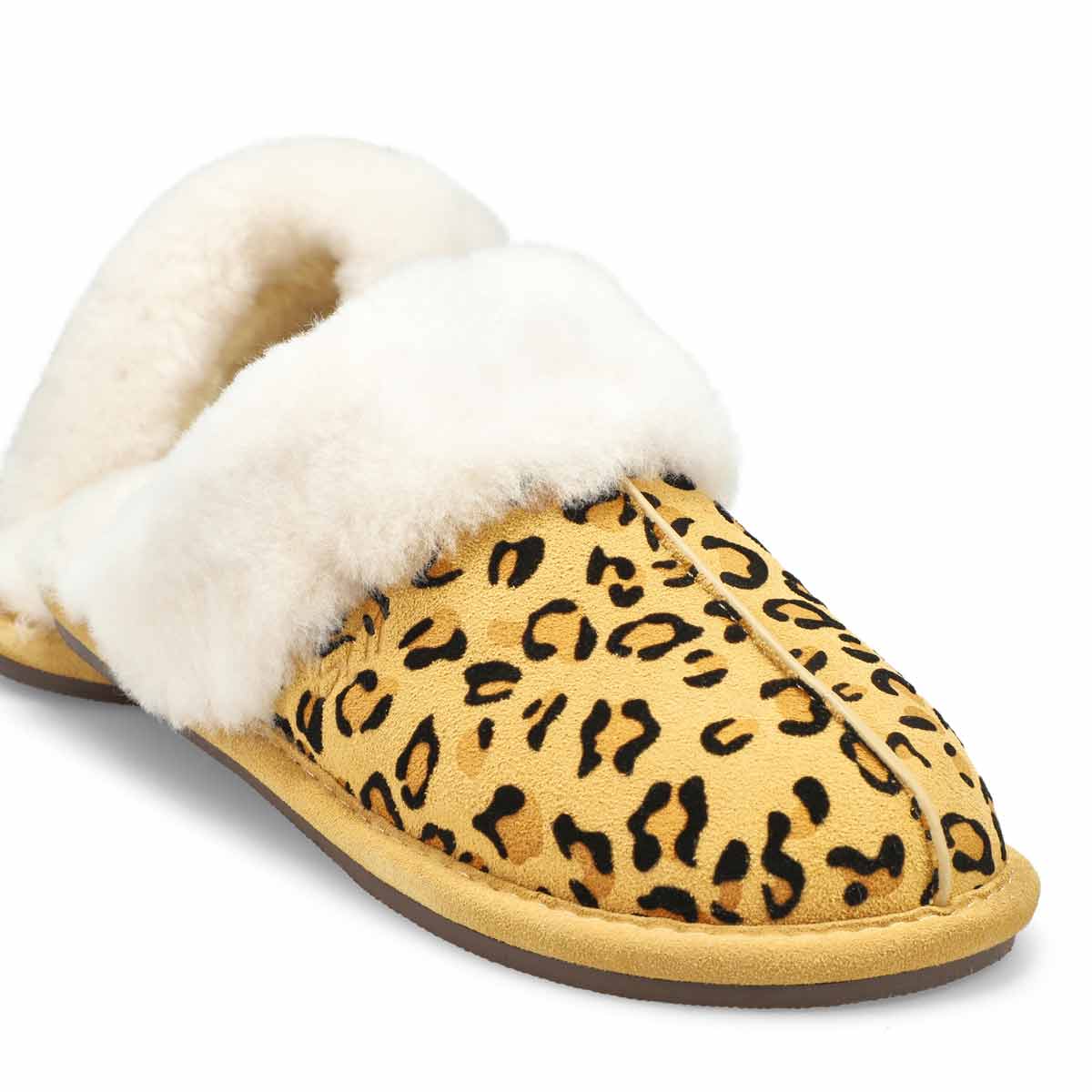 Women's Rihana 2  Open Back Slipper - Leopard