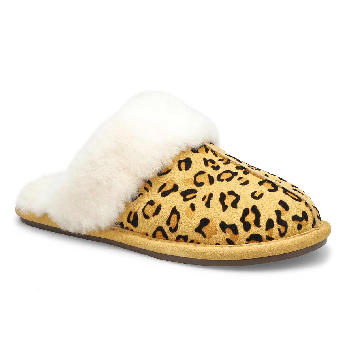 Women's Rihana 2  Open Back Slipper - Leopard