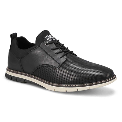 Mns Roloson Casual Lace Up Oxford - Black