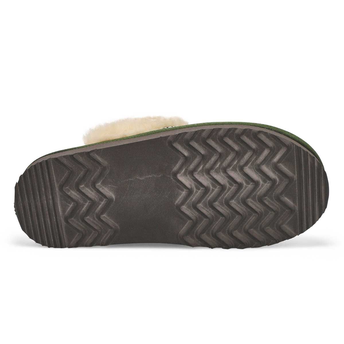 Women's Runabout Open Back Suede Slipper - Green