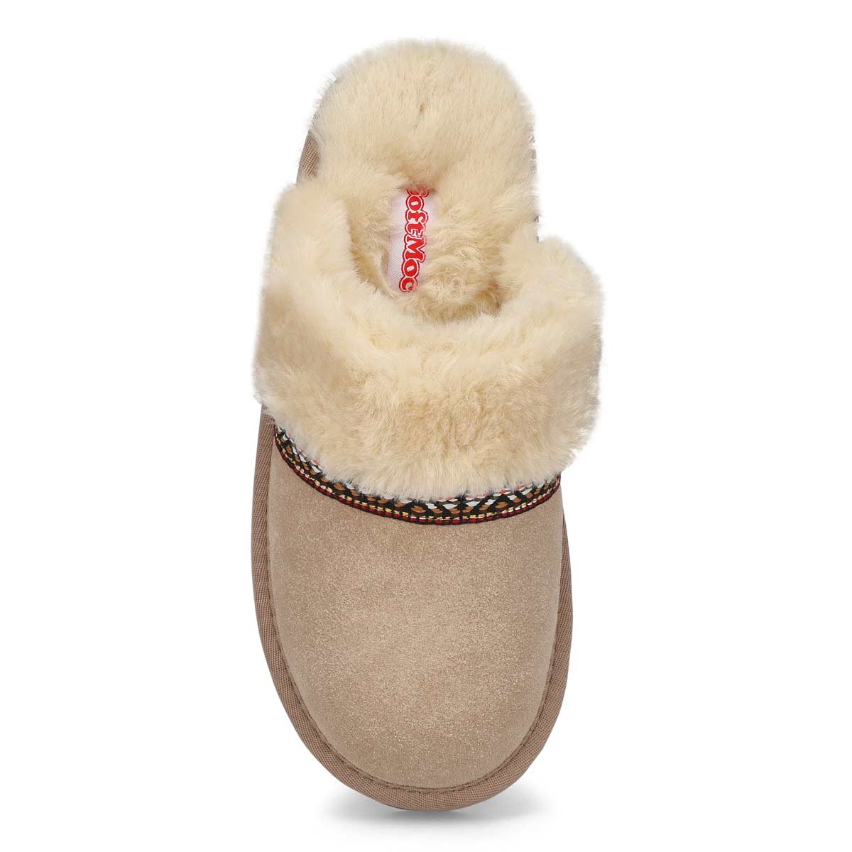 Women's Runabout Open Back Suede Slipper - Sand