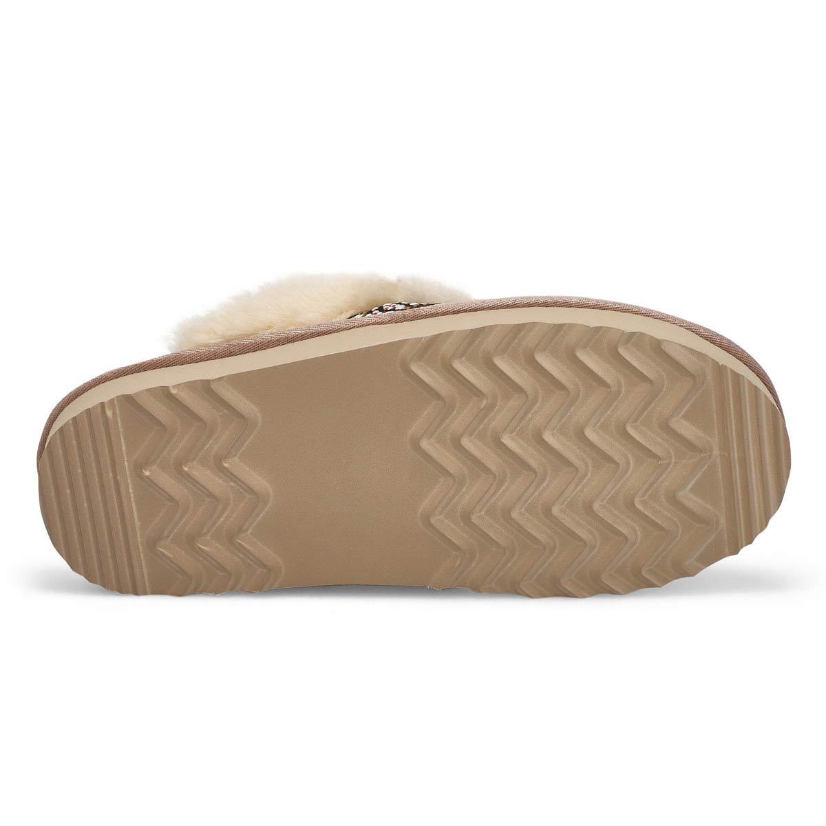 Women's Runabout Open Back Suede Slipper - Sand