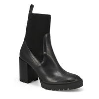 Women's Sahly Heeled Ankle Boot - Black