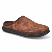 Mens Saturn 2 Memory Foam Slipper - Brown