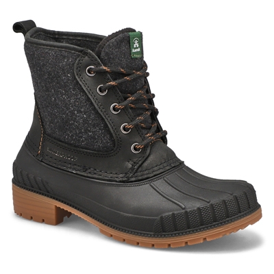 Lds Sienna Mid Waterproof Winter Boot - Black