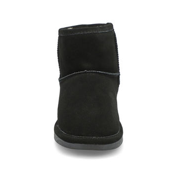 Women's Smocs 5 Low Suede Boot - Black