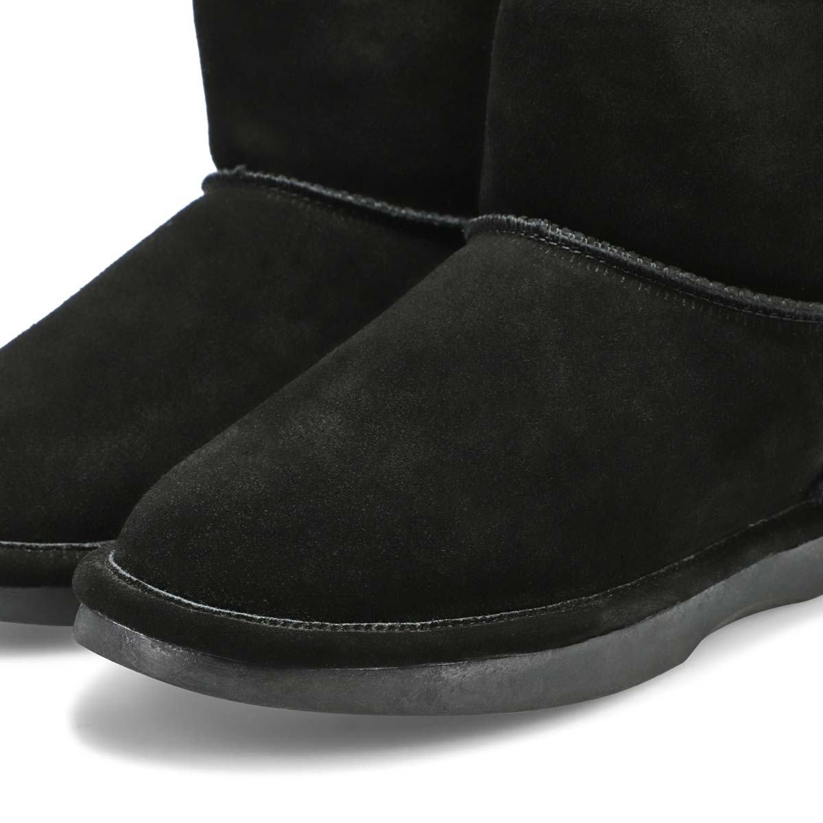 Women's Smocs 5 Low Suede Boot - Black