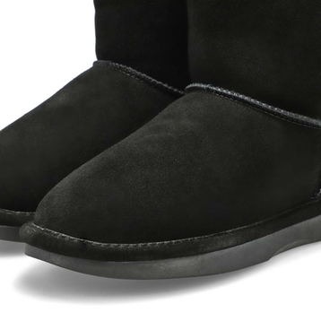 Women's Smocs 5 Mid Suede Boot - Black