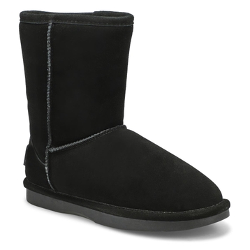 Women's Smocs 5 Mid Suede Boot - Black