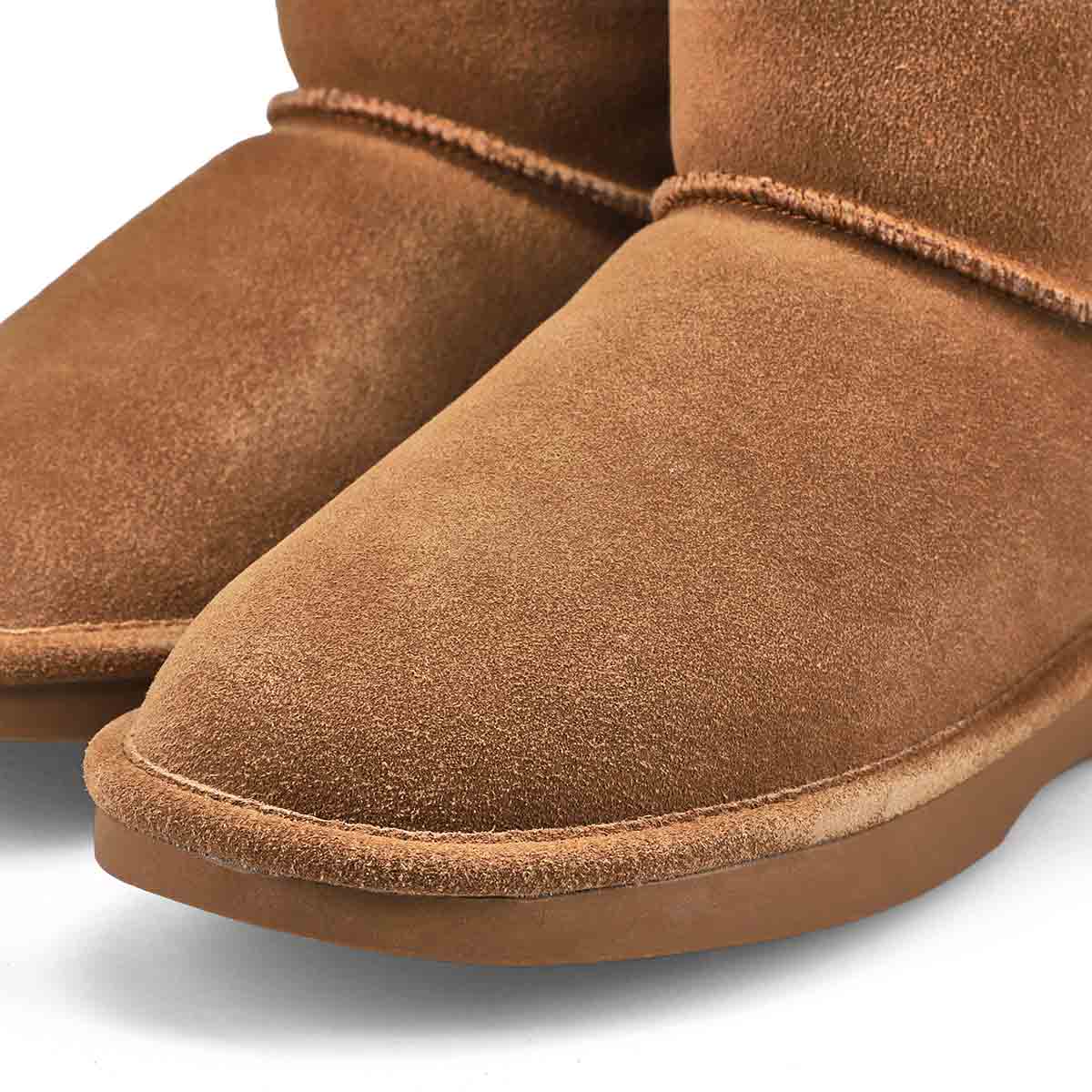 Women's  Smocs 5 Mid Suede Boot - Latte