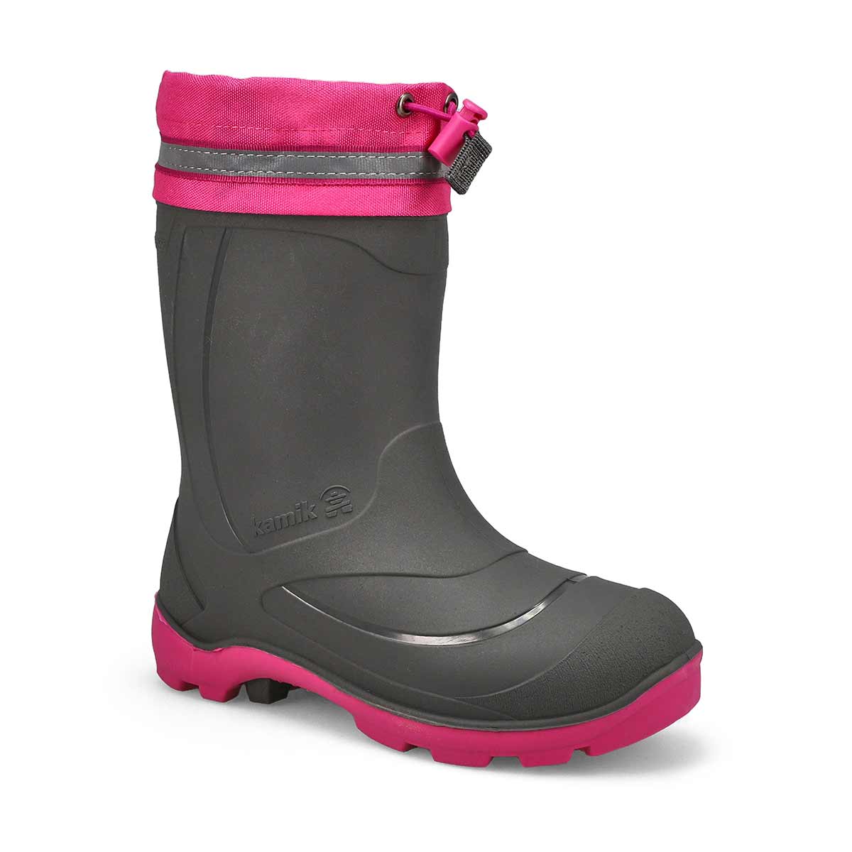 Botte d'hiver imperméable SNOBUSTER 3, noir, fille