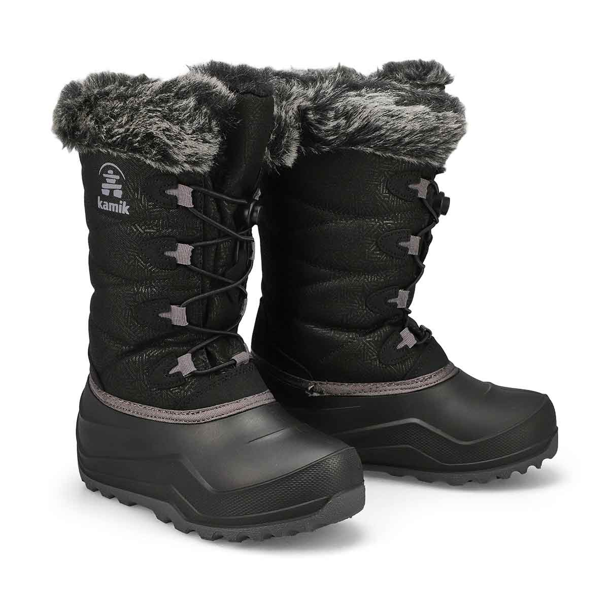 Girls' Snowangel Waterproof Winter Boot - Black